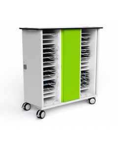 Carrello di ricarica per tablet Zioxi T-TB-32 per 32 tablet fino a 11 pollici - chiusura RFID