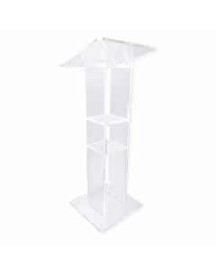 Acrylic lectern Crystal - clear