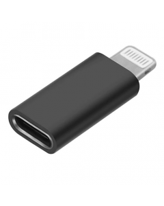 USB-C auf Lightning Adapter/Konverter - schwarz 