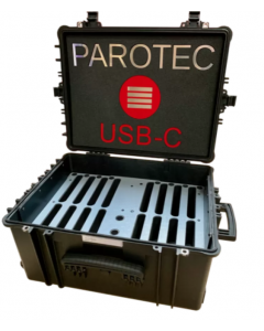 Parotec Ladekoffer MRC16 USB-C für 16 Geräte bis zu 11 Zoll