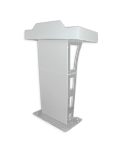 Acrylic lectern Fire - clear