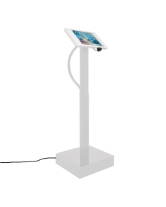 Height adjustable iPad floor stand Ascento for iPad 9.7 - white