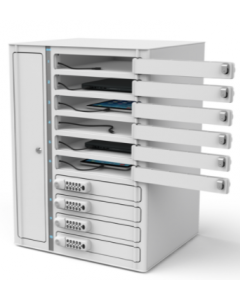 Zioxi Volt USB-C charging locker VTB1-10S-UC-K-G for 10 tablets and laptops up to 14 inches - key lock