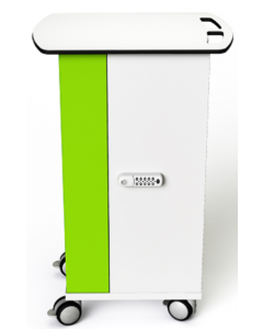 iPad og Pencil USB-C opladningsvogn Zioxi CHRGTUC-PT-16-C til 16 iPads op til 10,9 tommer og iPad-blyanter - digital kodelås