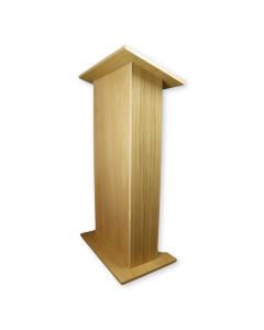 Wooden lectern Rhea - nut colour