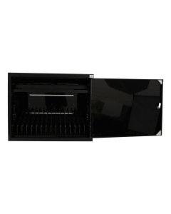 Bravour BRVD16 Custodia di ricarica per 16 dispositivi mobili fino a 17 pollici - Nero-USB