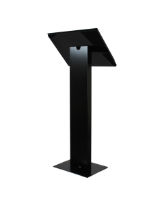 Metal/Acrylic lectern Arena - black