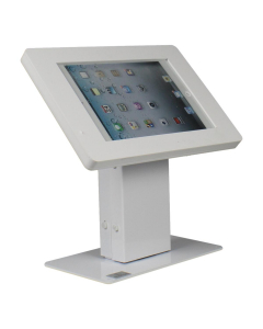 Soporte de mesa Chiosco Fino para iPad de 10,2 y 10,5 pulgadas - blanco