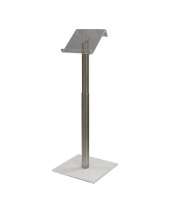 Height adjustable metal/Acrylic lectern Garrix - clear