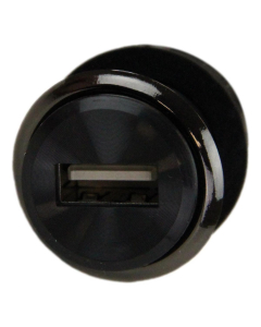 1 USB-A-laddningspunkt med roterande lock