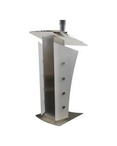 Metal/acrylic lectern Press