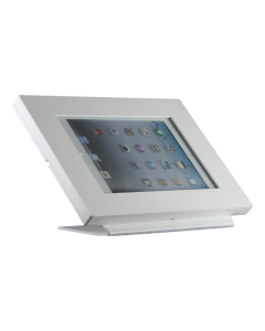 Tablet tafelstandaard Ufficio Piatto M voor tablets tussen 9 en 11 inch - wit
