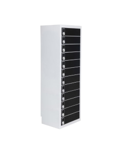 Charging locker BR12DCS Black for 36 mobile devices - USB ports & sockets - digital code locks