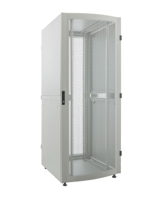 Armario rack para servidor Premium de 19 pulgadas MHT280 con puerta perforada - 42U - 1000 (fondo) x 800 (ancho) x 2033 (alto) - montado - gris