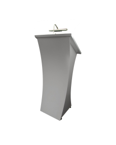 Wooden lectern Neptune - grey