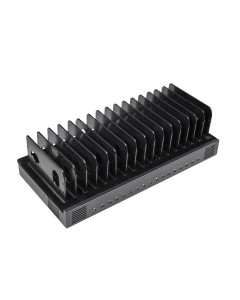 16 Port USB-C 1000W Ladestation - schwarz