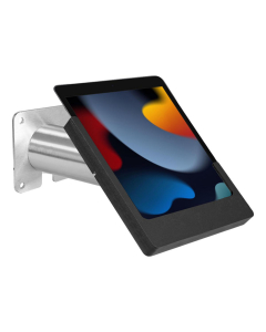 Soporte de pared Domo Slide para iPad 10.2 y 10.5 - negro/acero inoxidable