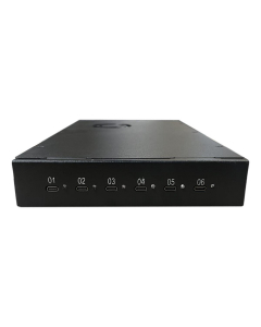 6 ports USB-C 65W oplaadhub