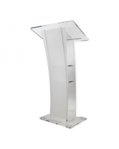 Rare Acrylic lectern - clear