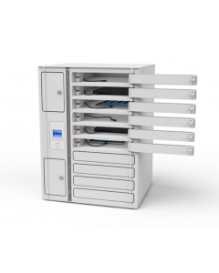 Chromebook Volt 1:1 opladningslocker VCB1-10S-M-O til 10 Chromebooks op til 14 tommer - RFID-lås + webkontrol