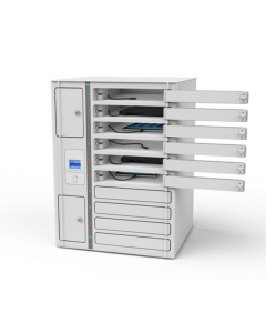 Chromebook Volt 1:1 USB-C oplaadlocker VCB1-10S-UC-O# inclusief USB-C kabels voor 10 Chromebooks tot 14 inch - RFID slot + Web control