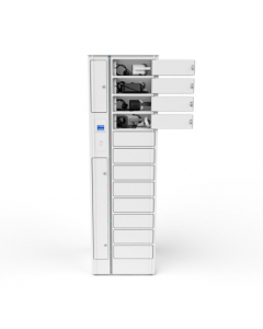 VR Headset Volt 1:1 charging locker VVR1-12S-M-O for 12 VR Headsets & Controllers - RFID lock + Web control