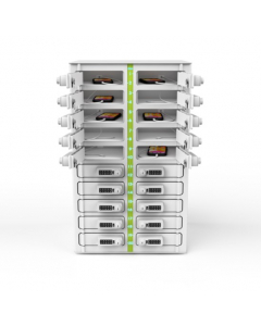 Smartphone Volt 1:1 USB-C opladningsboks VSP1-20D-UC-C til 20 smartphones - digital kodelås