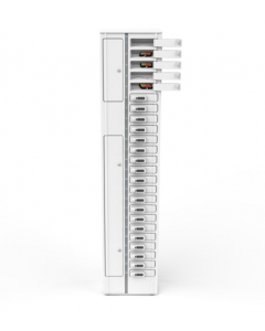 Smartphone Volt 1:1 USB-A casillero de carga VSP1-24S-UA-C% incluye cables 3 en 1 para 24 smartphones - bloqueo de código digital