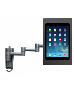 Flexible tablet wall holder 345 mm Fino for iPad 10.9 & 11 inch - black
