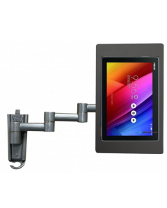 Flexible tablet wall mount 345 mm Fino for ASUS ZenPad 10 - black