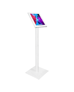 Soporte de suelo Securo L para tablets de 12-13 pulgadas - blanco