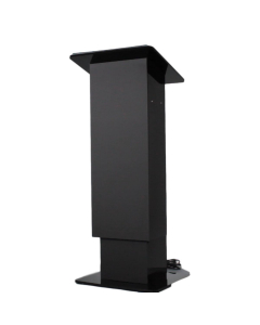 Height-adjustable Acrylic lectern Simple Move - black