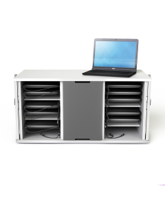 Chromebook Ladekoffer Zioxi CHRGC-CB-8+8-K für 16 Chromebooks bis 14 Zoll - Möbelschloss