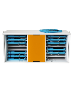 Charge & Sync cabinet Zioxi SYNCC-KC-8+8-C for 16 iPads up to 11 inches - digital code lock