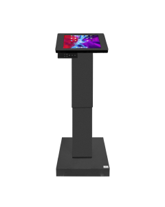 Electronically height adjustable tablet floor stand Suegiu for Microsoft Pro 8 / 9 / 10 - black