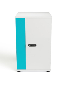 Zioxi charging cabinet for 16 laptops to 16 inch - Charging via USB-C - CHRGCUC-LS-16-R - RFID lock