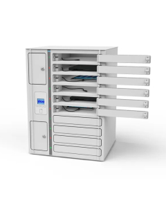 Zioxi Volt oplaadlocker voor 10 tablets tot 14 inch – USB-C 20W
