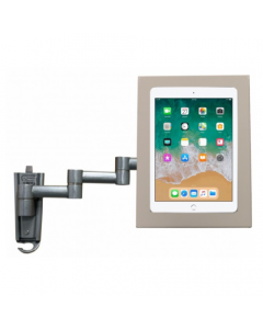 Flexibele tablet wandhouder 345 mm Securo L voor 12-13 inch tablets - wit