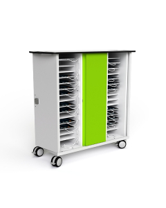 USB-C charging cart Zioxi CHRGTUC-TB-32-C for 32 tablets up to 10.5 inches - Digital Code Lock