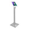 Tablet floor stand Fino for Samsung Galaxy Tab 9.7 tablets - white/ stainless steel