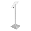 iPad floor stand Fino for iPad Mini 8.3 inch - stainless steel/white