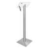 Tablet floor stand Fino for Samsung Galaxy Tab S9 S8 & S7 11 inch - stainless steel/white