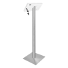 Soporte de suelo Fino para iPad Air/Pro de 11 pulgadas 2024 - blanco/acero inoxidable