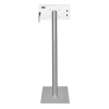 Soporte de suelo Fino para iPad Air/Pro de 11 pulgadas 2024 - blanco/acero inoxidable