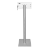 Soporte de suelo Fino para iPad Mini de 8,3 pulgadas - acero inoxidable/blanco