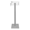 Tablet floor stand Fino for Samsung Galaxy Tab A9+ 11 inch 2023 - stainless steel/white