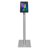 Tablet floor stand Fino for Samsung Galaxy Tab 9.7 tablets - black/stainless steel 