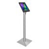 Soporte de suelo Fino para iPad Air/Pro de 11 pulgadas 2024 - negro/acero inoxidable