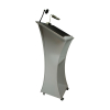 Wooden lectern Neptune - grey