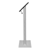Soporte de suelo Fino para iPad Air/Pro de 11 pulgadas 2024 - negro/acero inoxidable